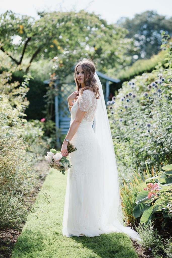 Dorfold Hall wedding for a Jenny Packham bride.