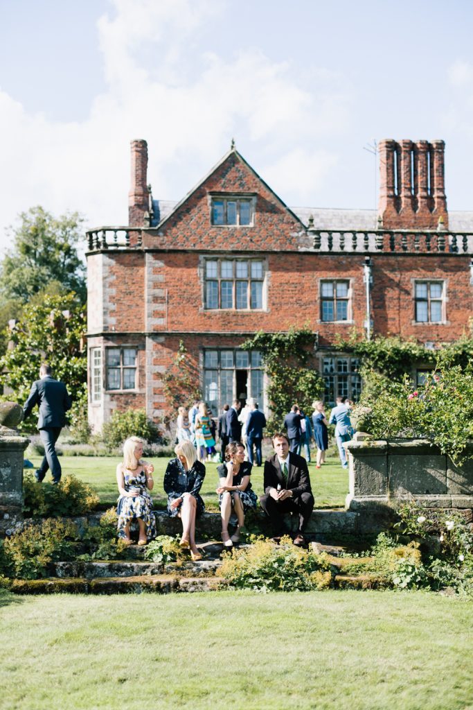Cheshire country mansion wedding at Dorfold Hall photo