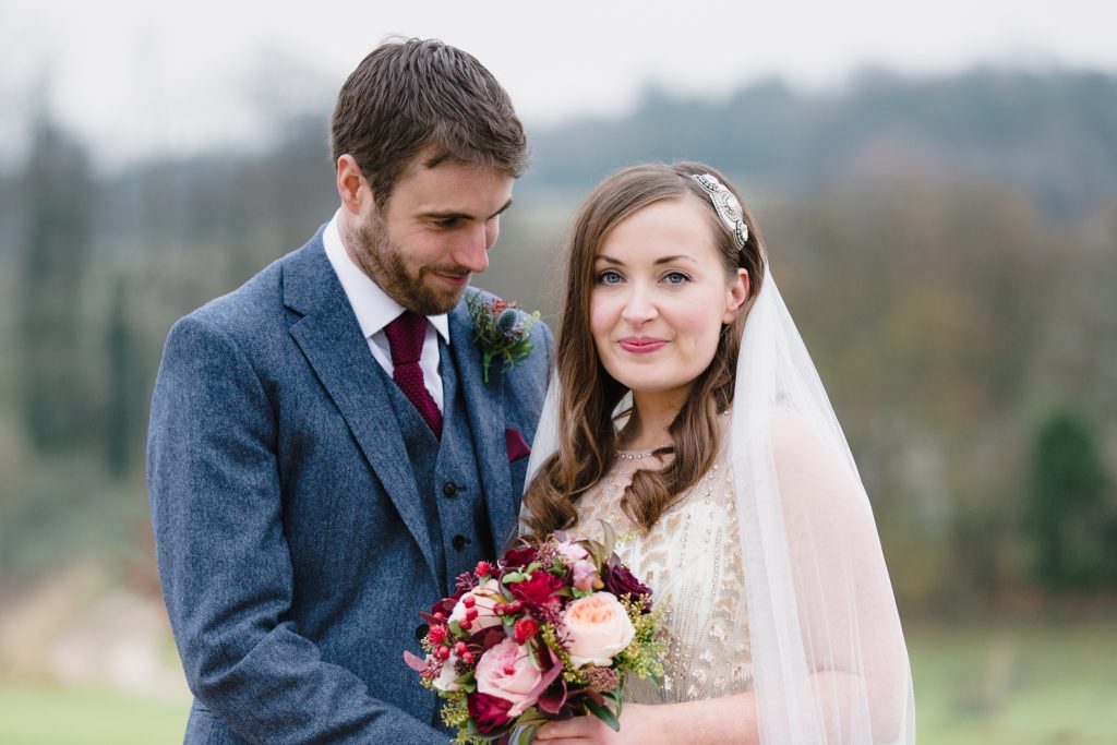 Bridal portraits by UK Fine Art Wedding Photographer.