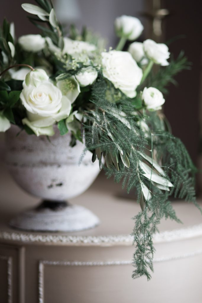 Bridal bouquet by Flowers by Breige photo by Jade Osborne Photography at Garthmyl Hall