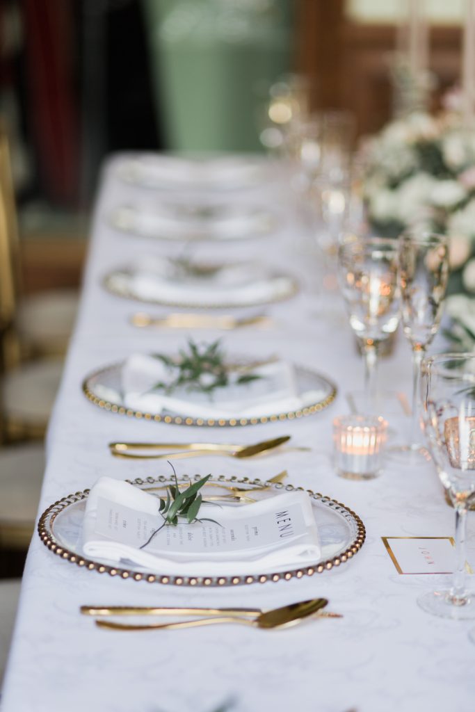 Tablescape ideas from an inspiration shoot by UK Fine art Documentary wedding photographer and flowers by Flowers by Breige