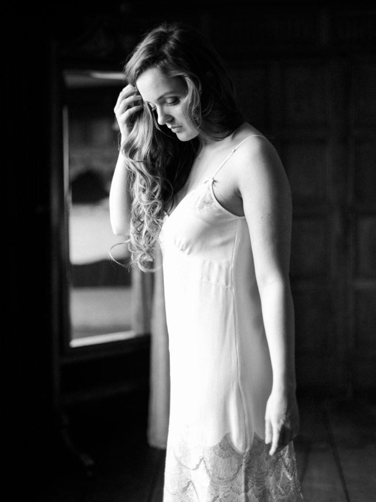 Fine art wedding photographer in the UK featuring a bridal inspiration shoot at Dorfold Hall in Cheshire, UK