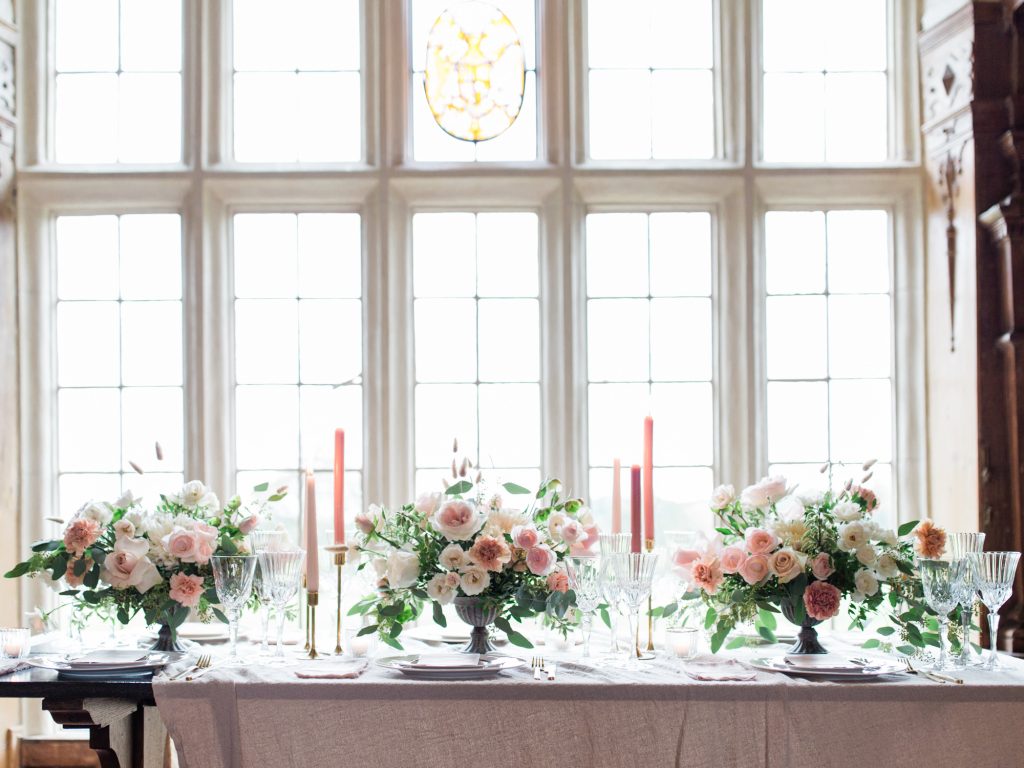 Dorfold Hall wedding shoot styled by L27 weddings by UK fine art wedding photographer.