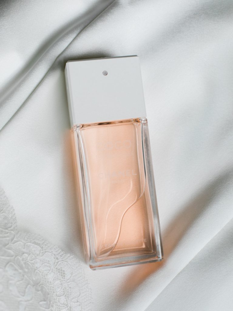 Coco Mademoiselle wedding day perfume