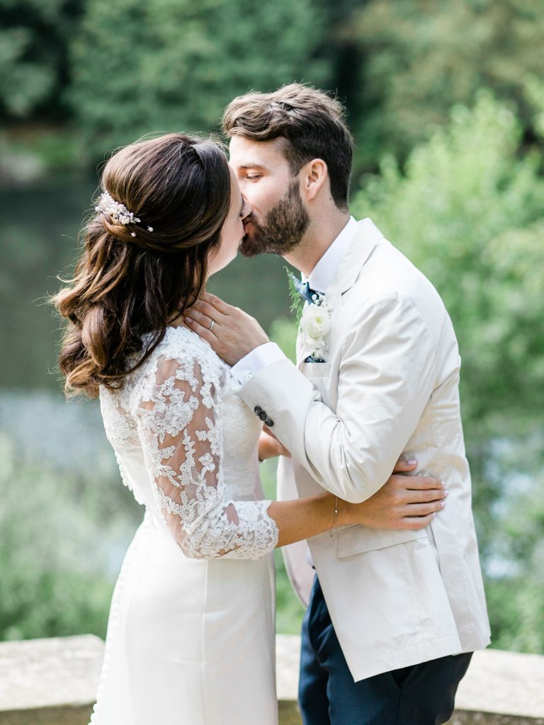 Natural bride and groom portraits by UK Fine art wedding photographer based in Cheshire.