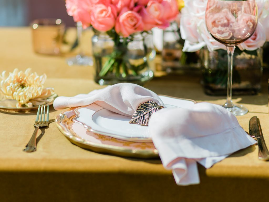 Tablescape for a destination summer wedding by destination wedding photographer UK based