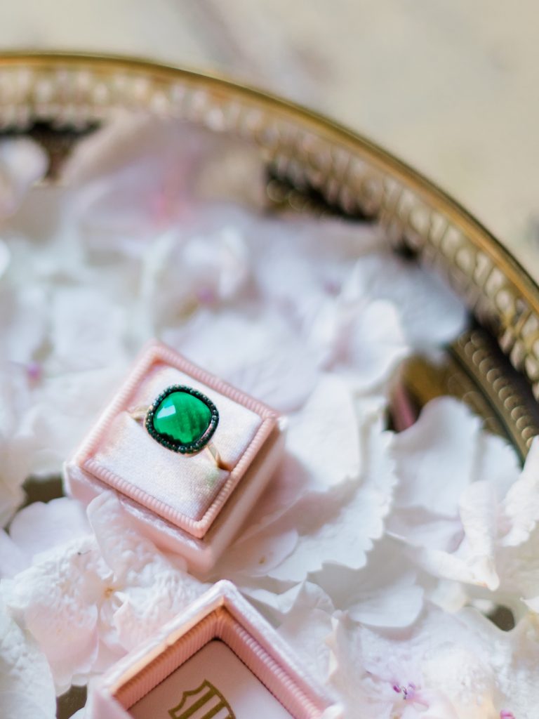 Santorini wedding details