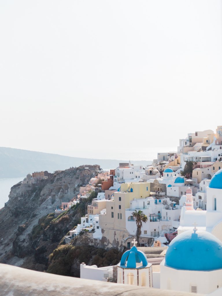 Oia for a destination wedding in Santorini