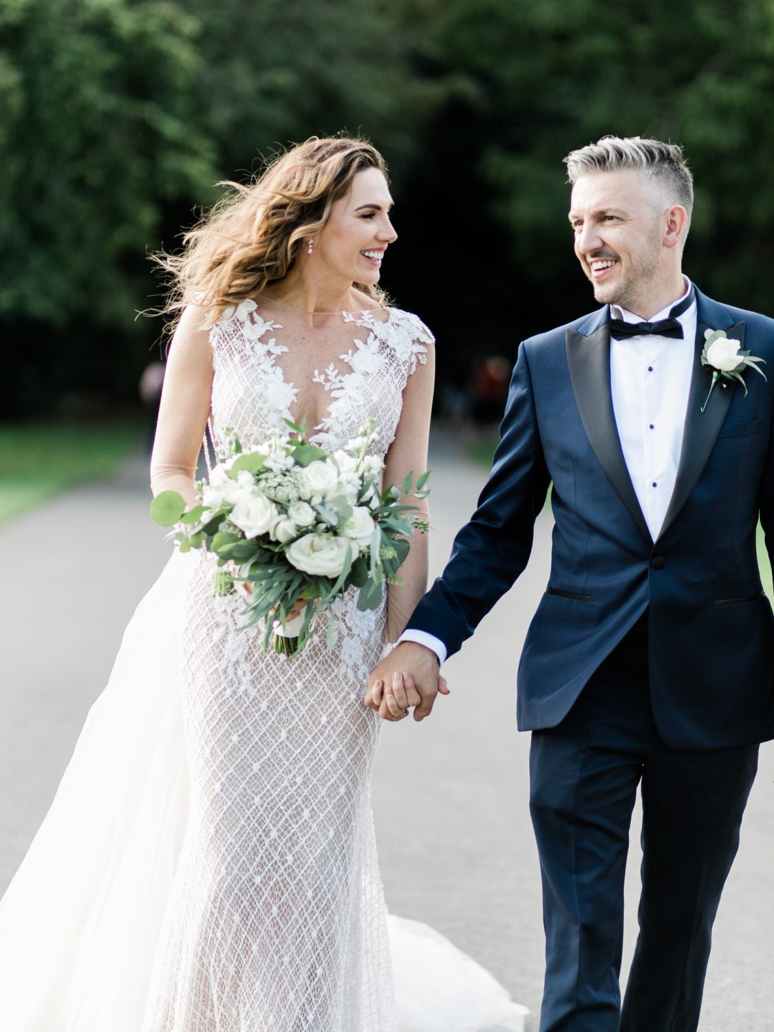 Black Tie Wedding featuring Galia Lahav Gown