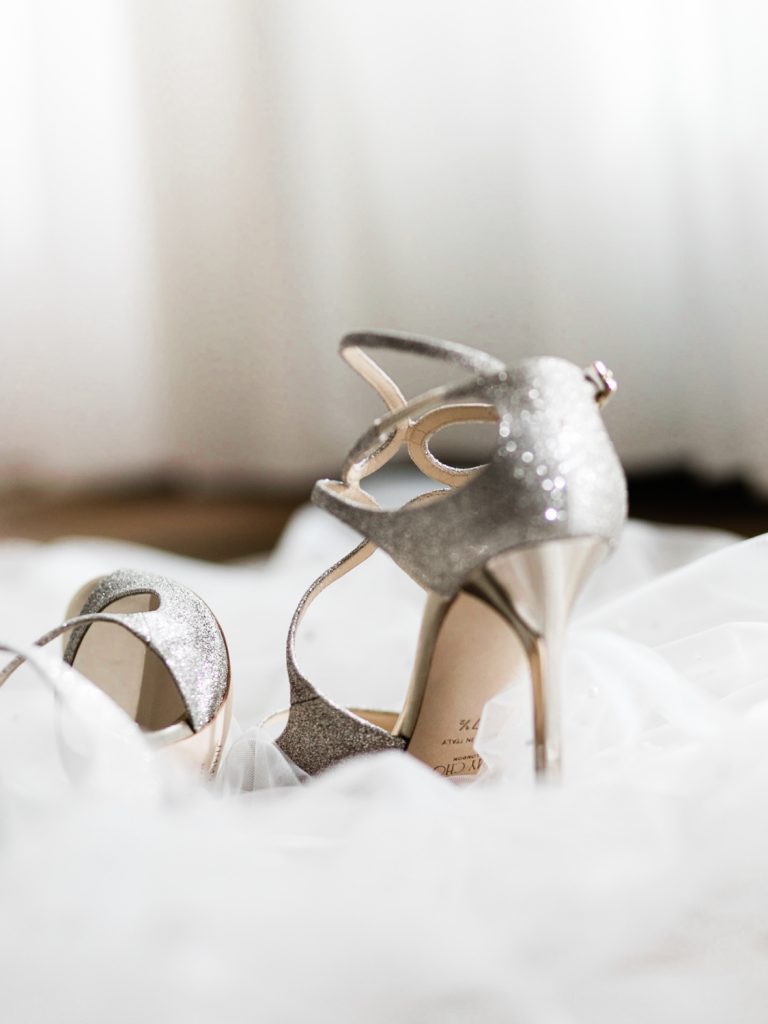 Jimmy Choo wedding shoes - photo