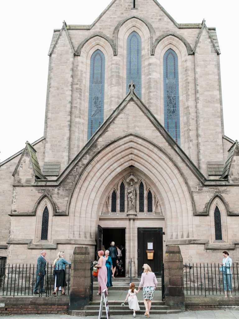 Wedding at St Werburgh's Church in Chester - photo
