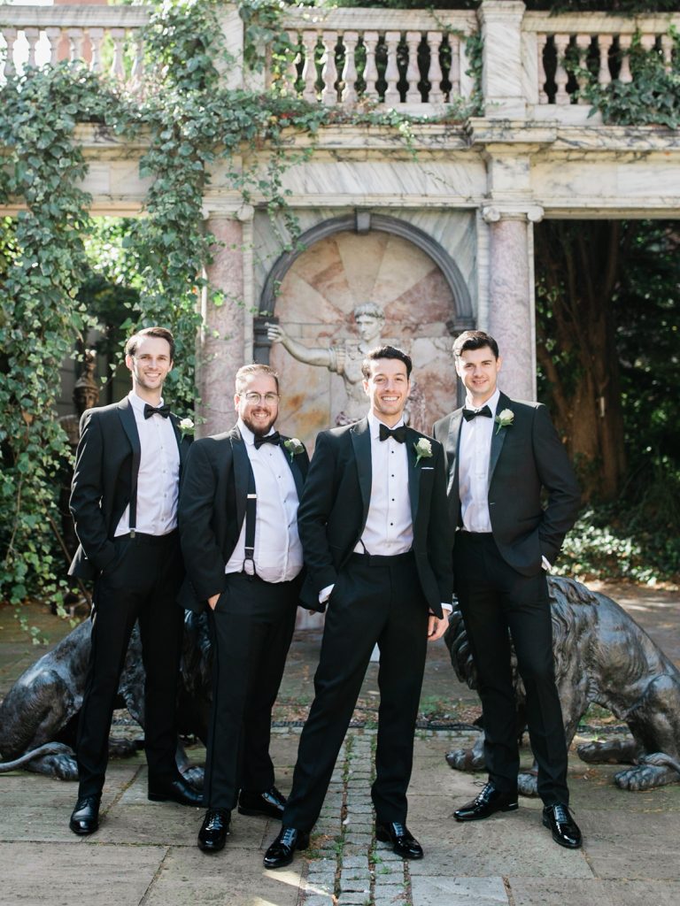 Black tie wedding in Chester by Cheshire Wedding Photographer - photo