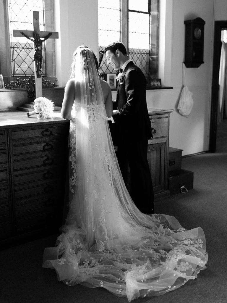 Signing the Register Wedding at St Werburgh's Church in Chester - photo