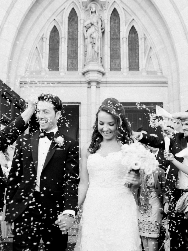 Black Tie Wedding at St Werburgh's Church in Chester - photo