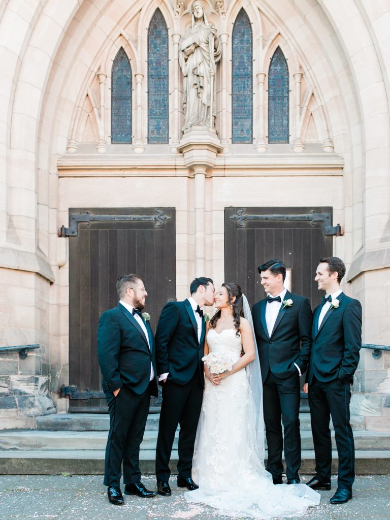 Wedding at St Werburgh's Church in Chester - photo