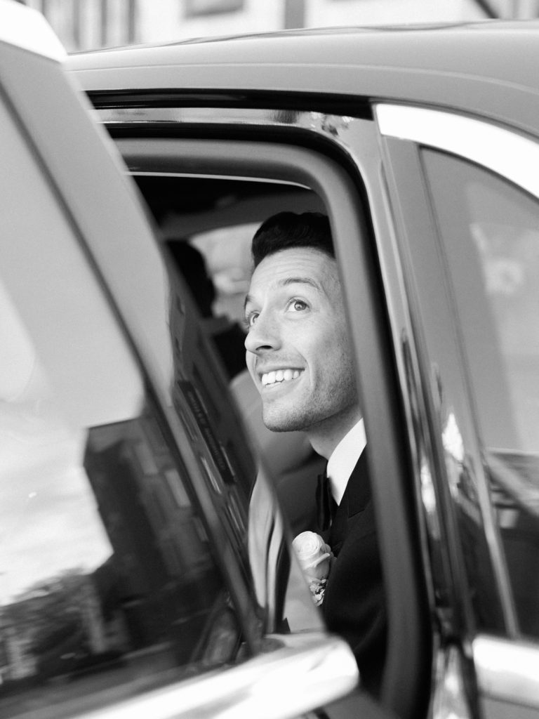 Elegant black tie wedding by UK Fine art wedding photographer - photo