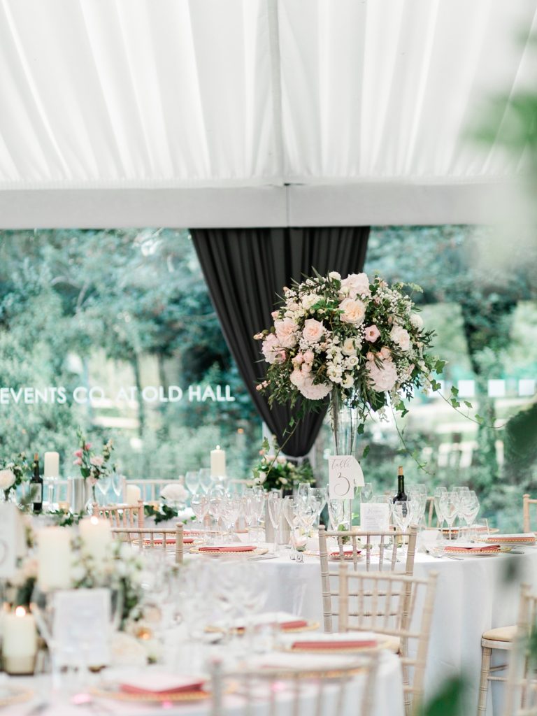 Blush wedding in Cheshire - photo