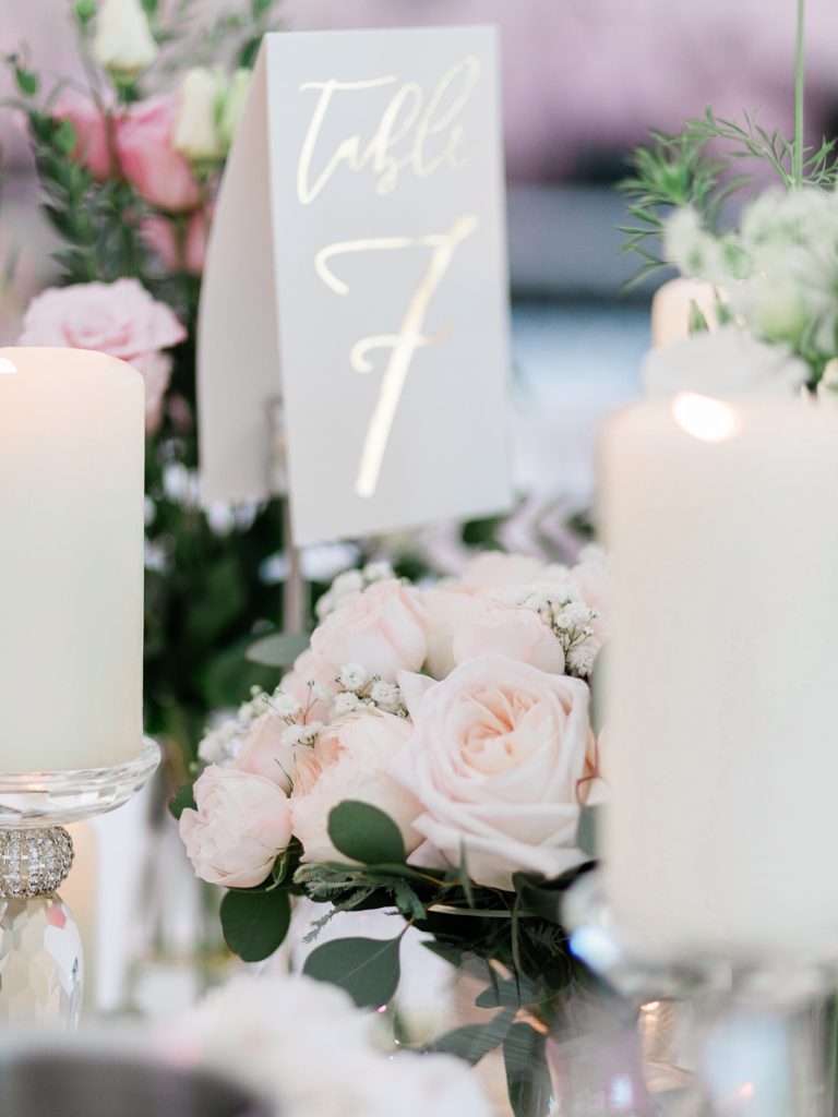 Blush wedding in Cheshire - photo