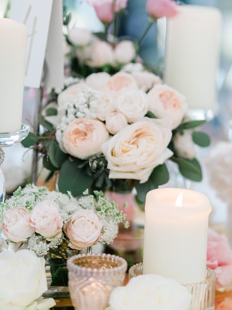 Blush wedding in Cheshire - photo