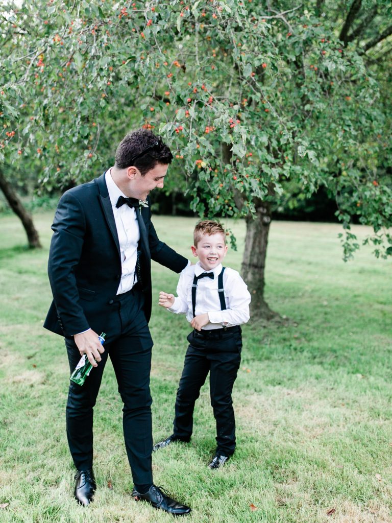 Black tie wedding in Cheshire - photo