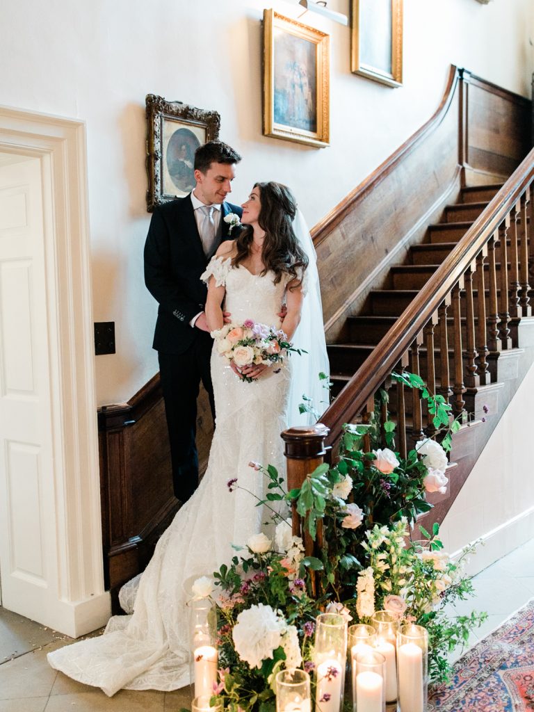 Wedding portraits at Iscoyd Park by Iscoyd Park recommended wedding supplier.