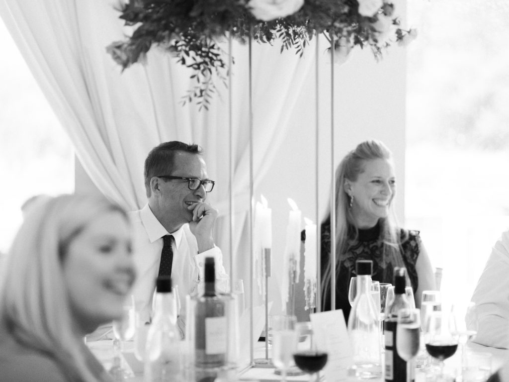 Candid wedding photography at a summer wedding at Iscoyd Park.