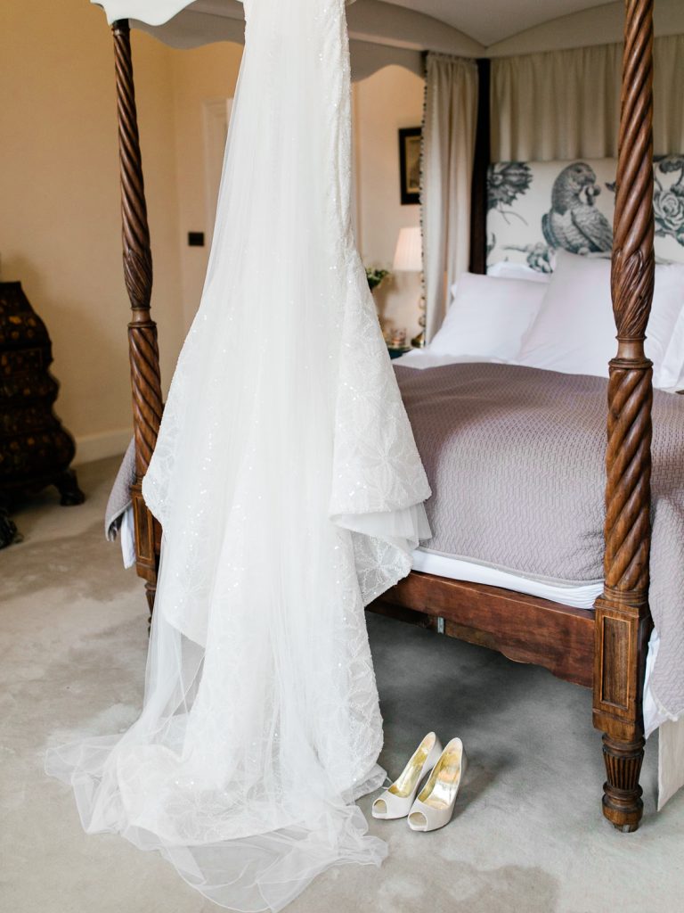 Pronovias gown for an Iscoyd Park wedding