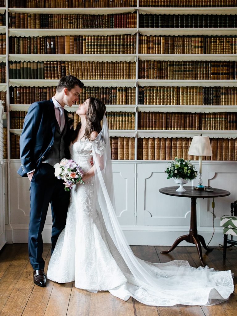 Wedding photography portraits at Iscoyd Park wedding venue photo