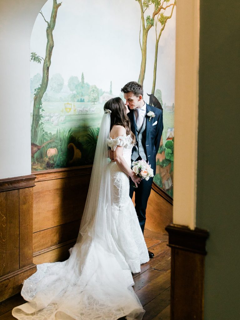Wedding portraits at Iscoyd Park by Iscoyd Park recommended wedding supplier.