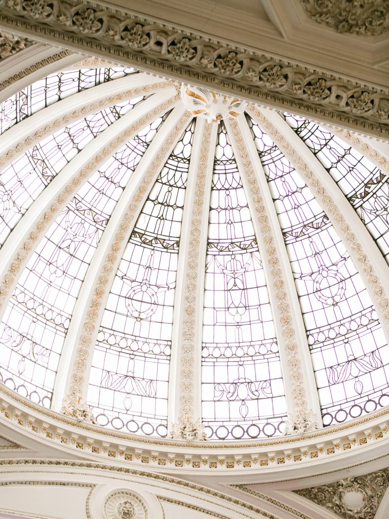 The Corinthian Club ceiling in Glasgow