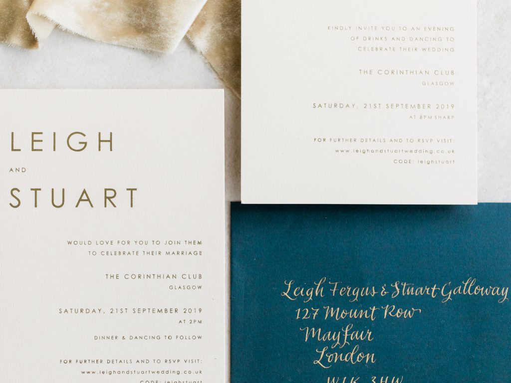 Wedding Stationery by EYI Love Studios