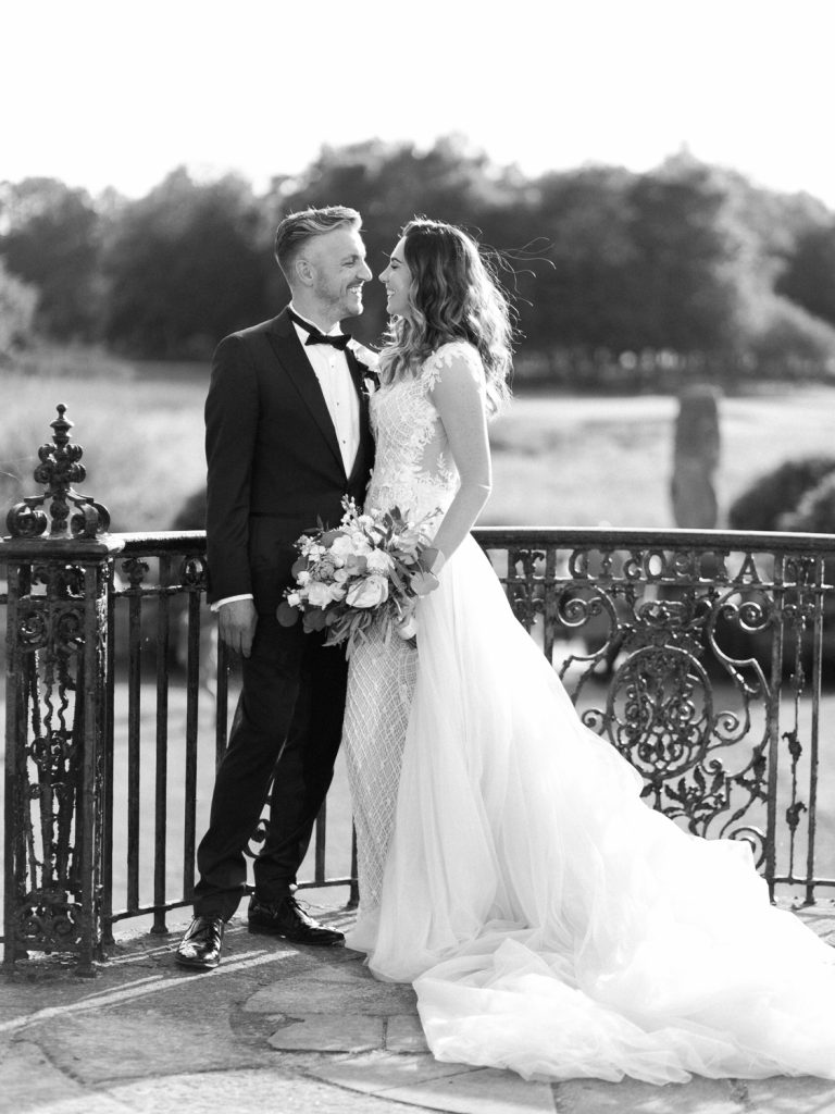 Wedding portraits at Pollok House