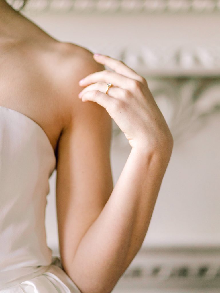 Wedding details in fine art luxury wedding style.