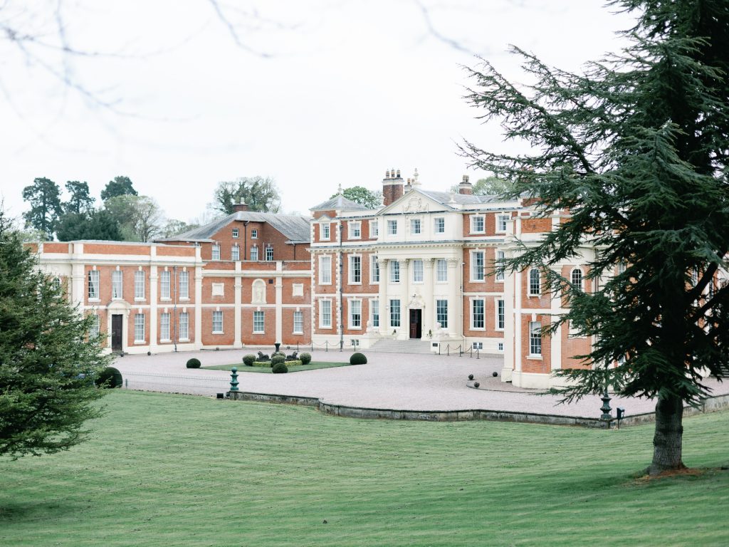 External shot of Shropshire wedding venue Hawkstone Hall